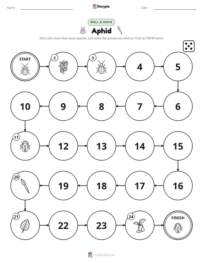 Roll & Move Game
