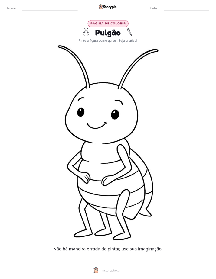 Página para colorir