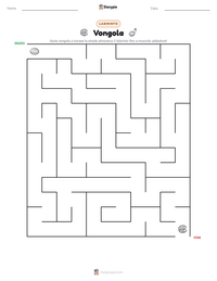 Anteprima della scheda stampabile di Vongola