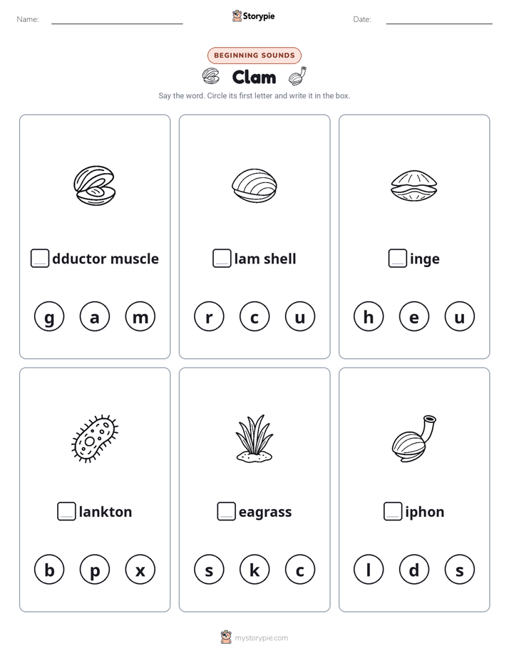 Beginning Sounds