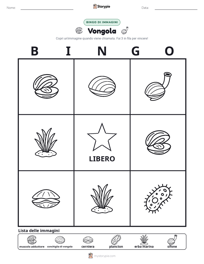 Bingo delle Immagini