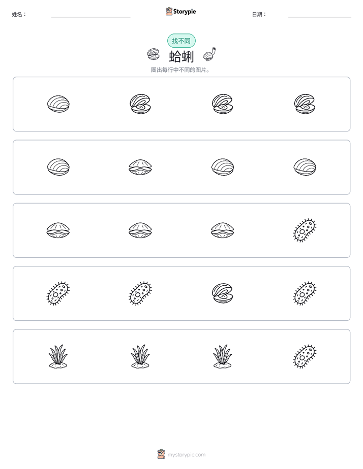 找不同