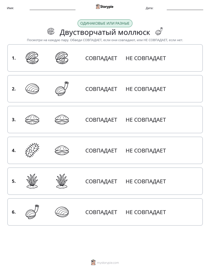 Одинаковое или разное