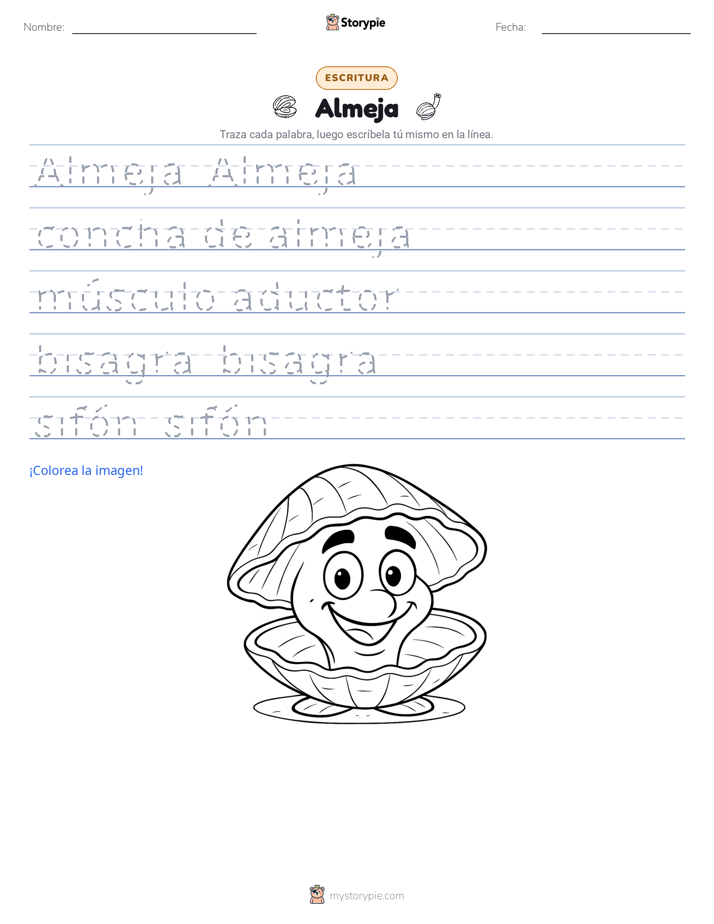 Práctica de Escritura