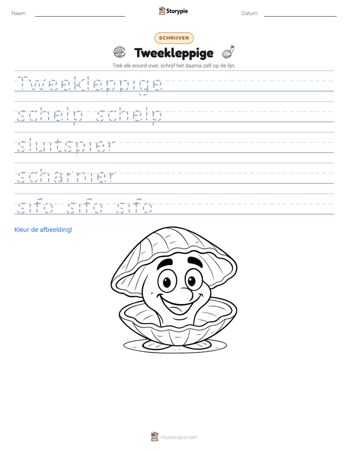Schrijf Oefening