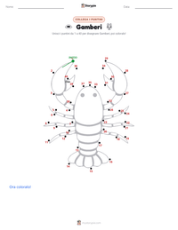 Anteprima della scheda stampabile di Gambero Pistola (Alpheidae)