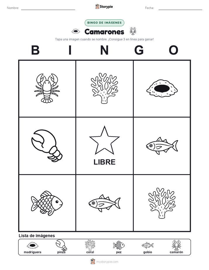 Bingo de Imágenes