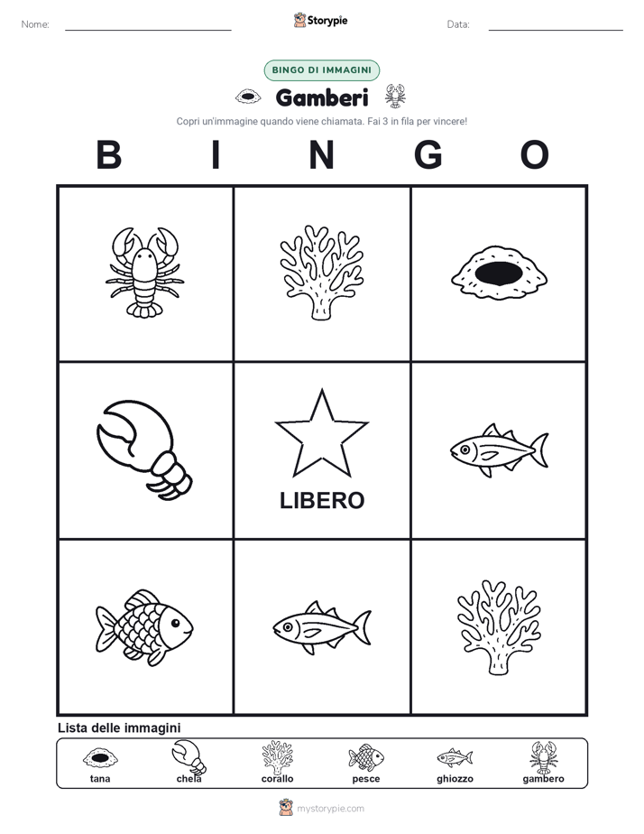 Bingo delle Immagini
