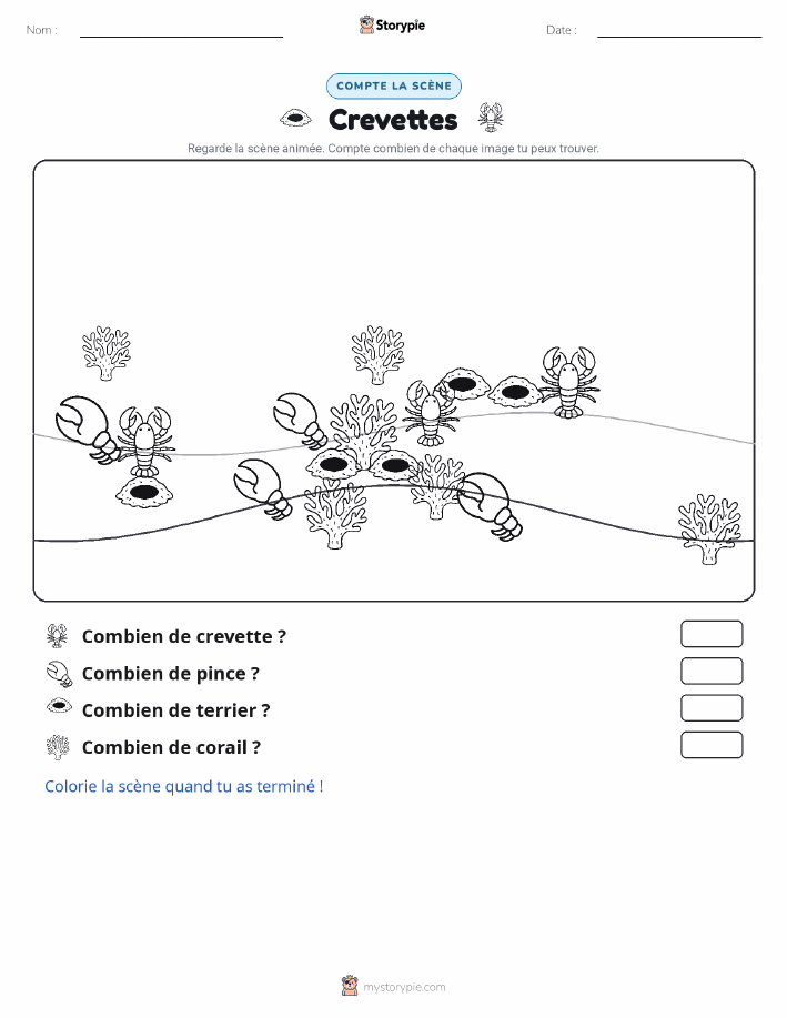 Scène de Comptage