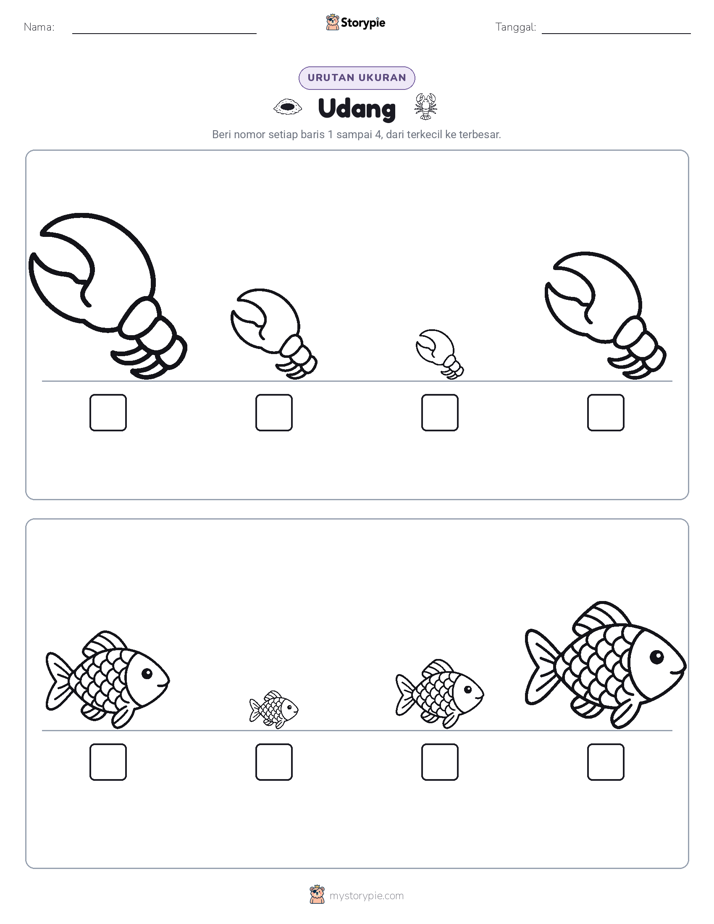 Urutan Ukuran