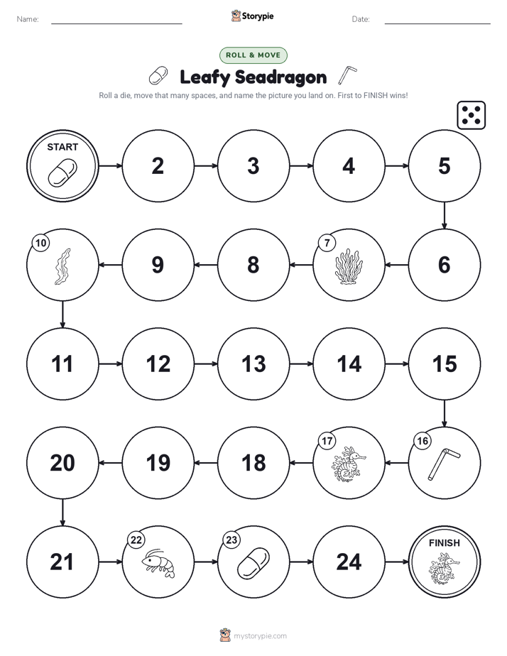 Roll & Move Game