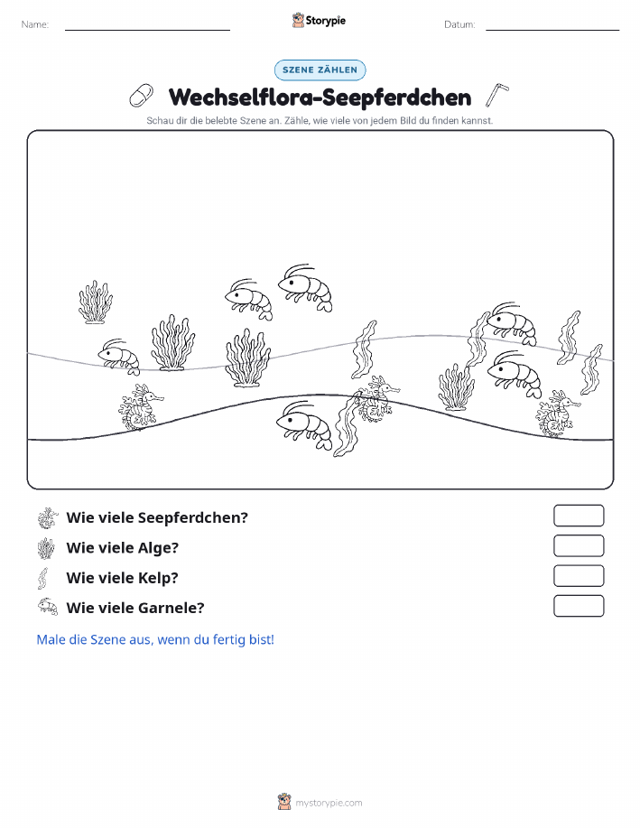 Zähl-Szene