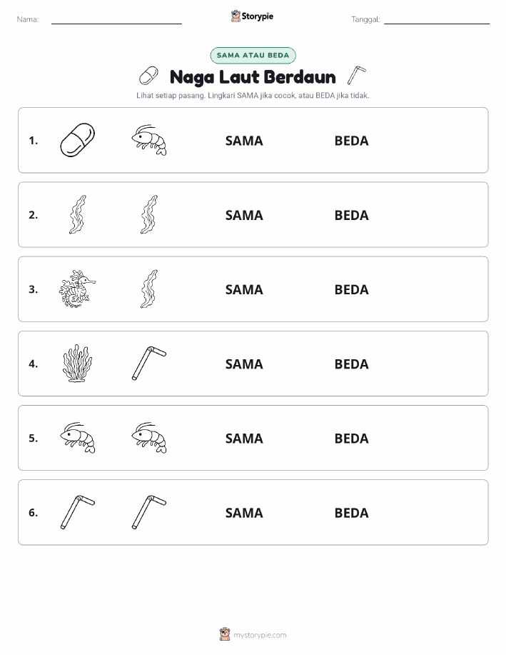 Sama atau Berbeda