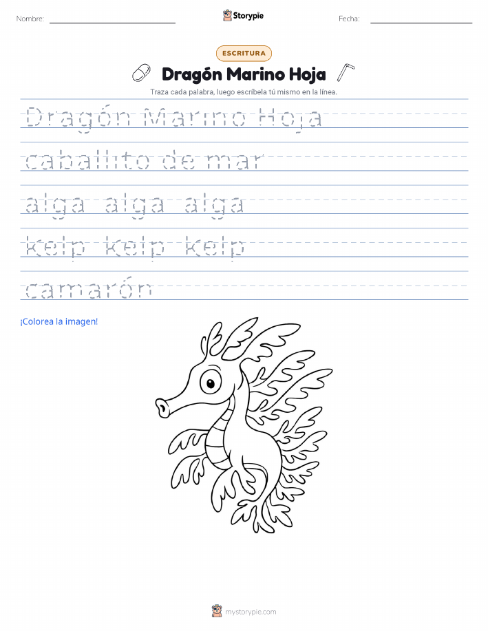 Práctica de Escritura