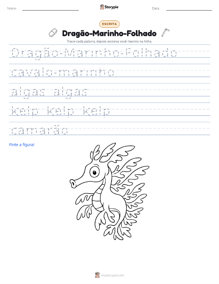 Prática de Escrita
