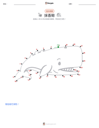 抹香鲸 可打印工作表预览