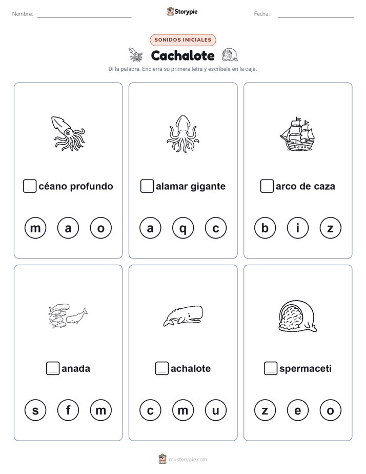 Sonidos Iniciales