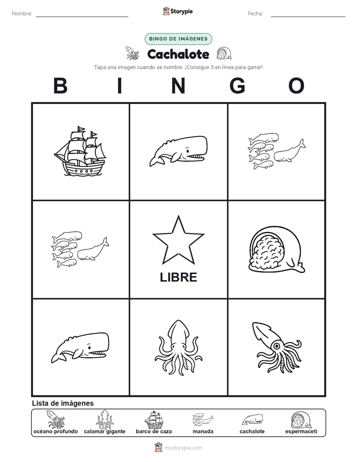 Bingo de Imágenes