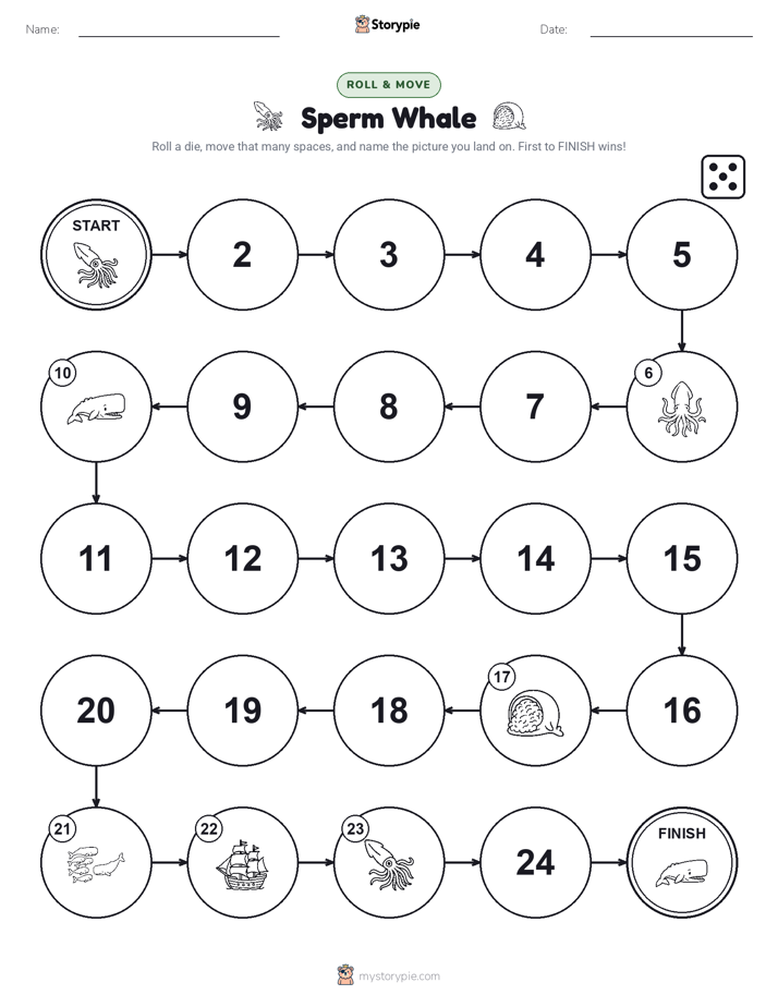 Roll & Move Game