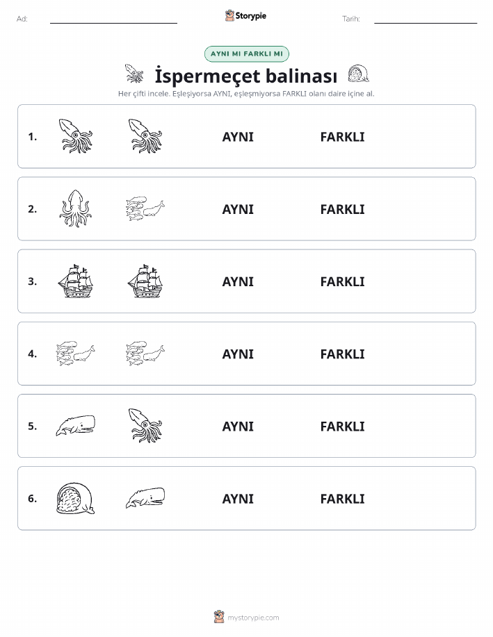 Aynı mı Farklı mı