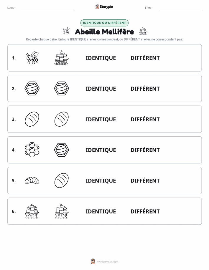 Identique ou Différent