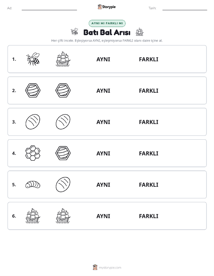 Aynı mı Farklı mı