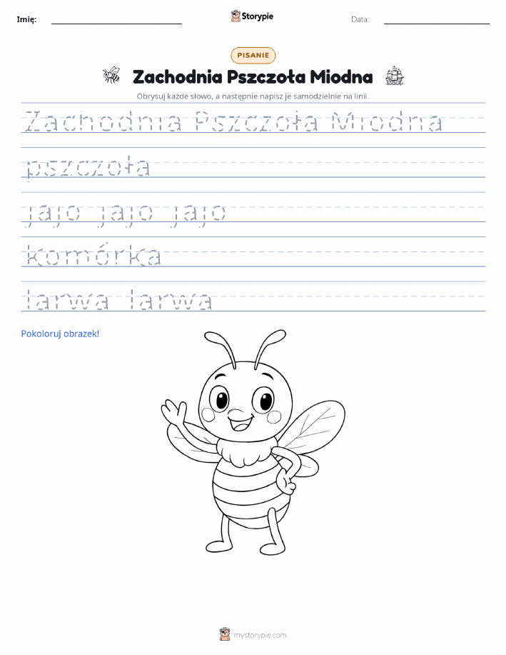 Ćwiczenie Pisania