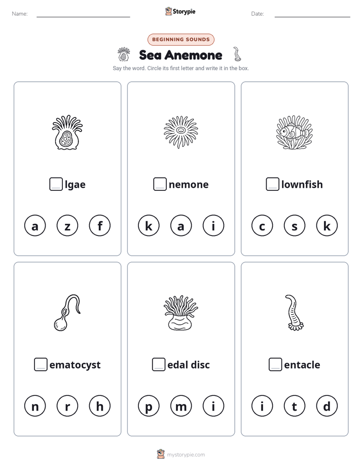Beginning Sounds