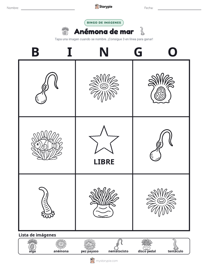 Bingo de Imágenes