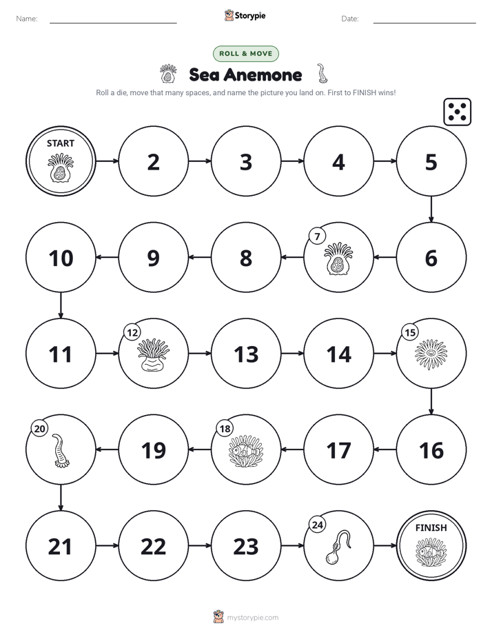 Roll & Move Game