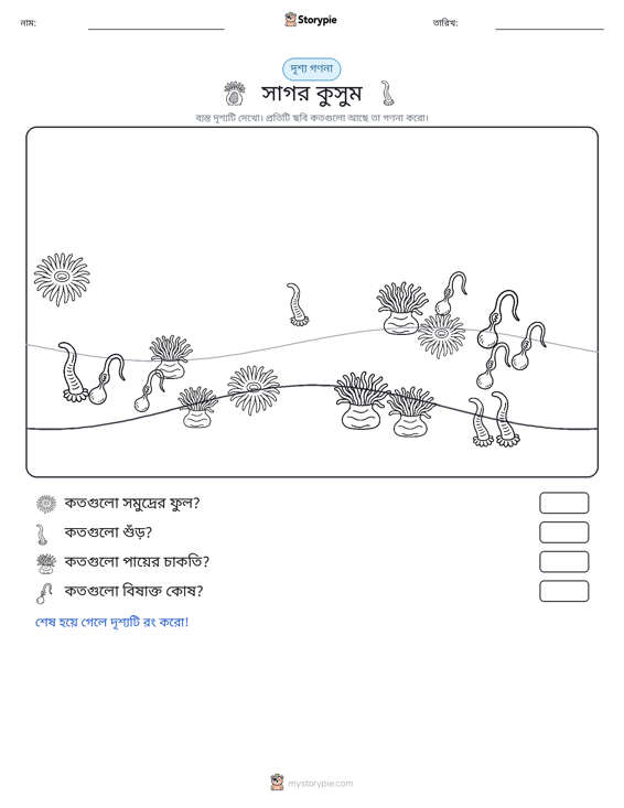 গণনা দৃশ্য