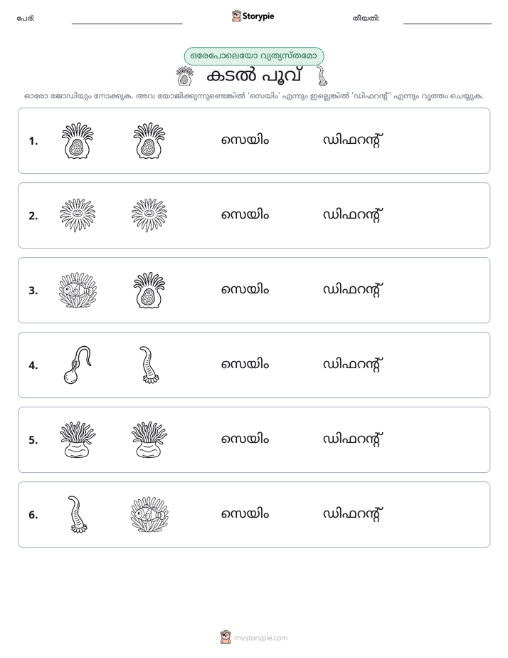 ഒന്നോ വ്യത്യാസമോ