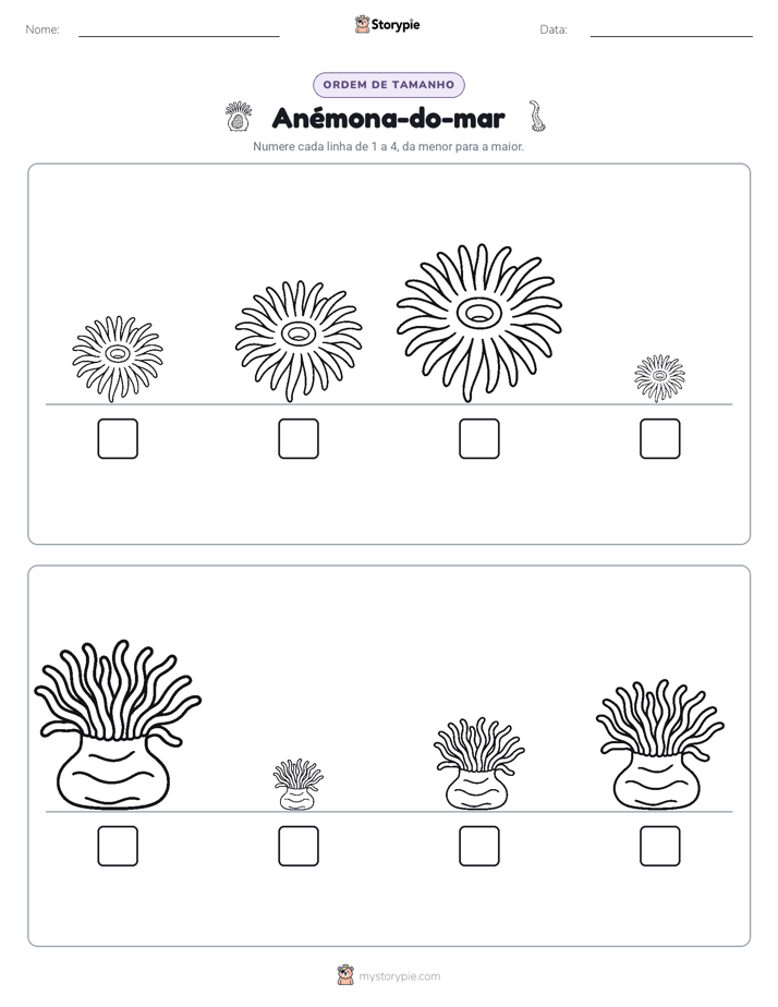 Ordem de Tamanho
