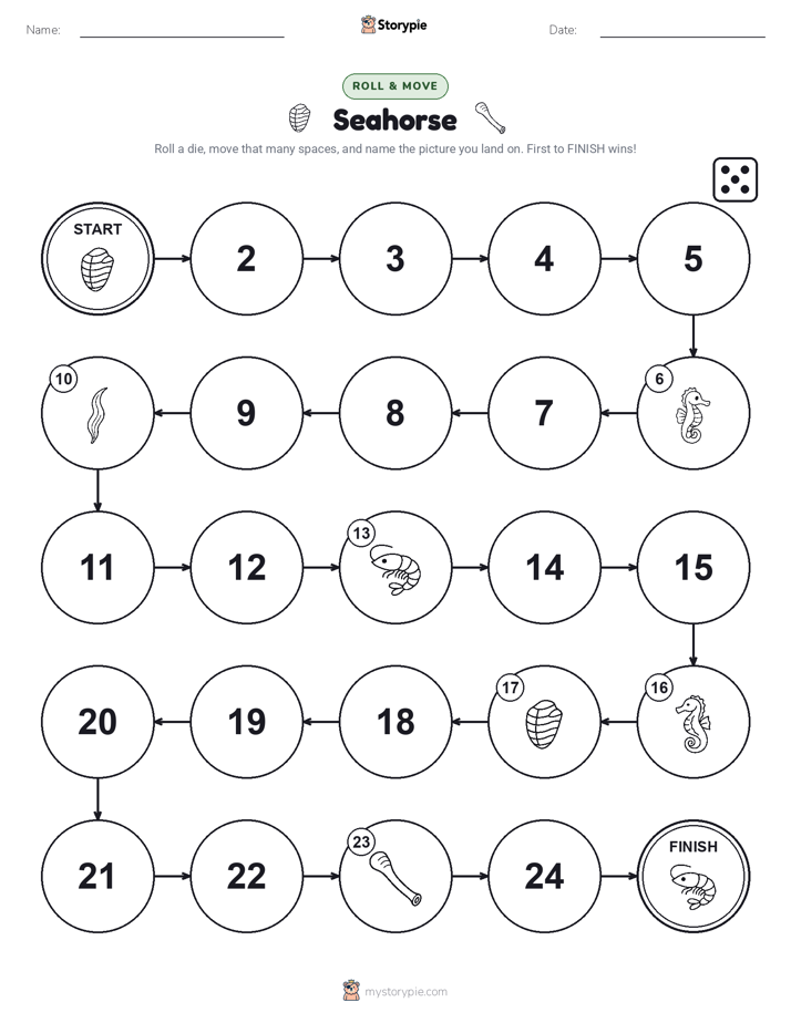 Roll & Move Game
