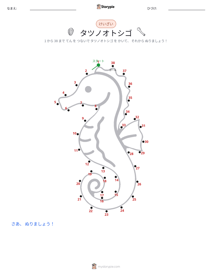 点つなぎ