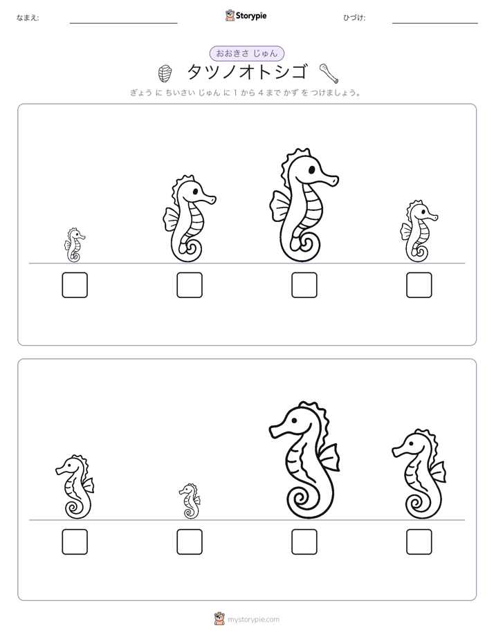 サイズ順