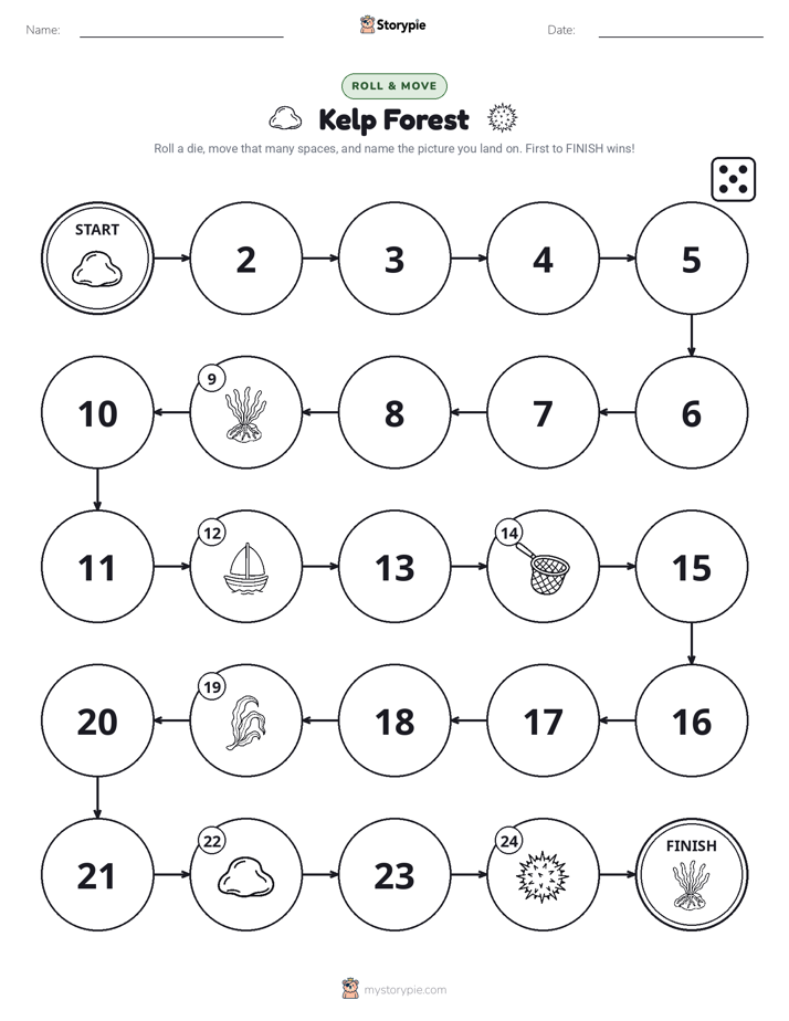 Roll & Move Game