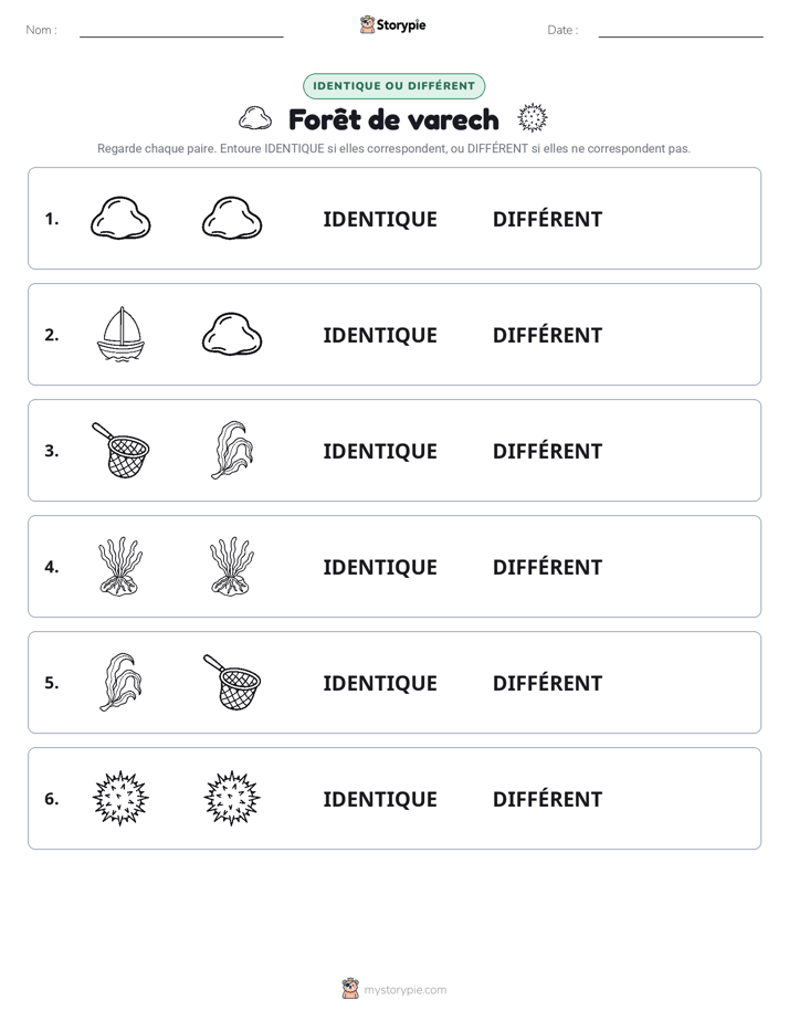 Identique ou Différent