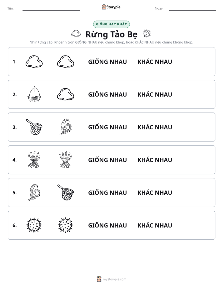 Giống Hay Khác