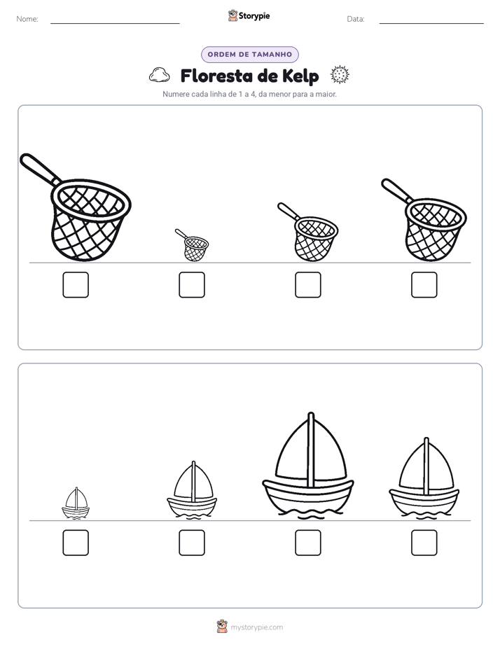 Ordem de Tamanho