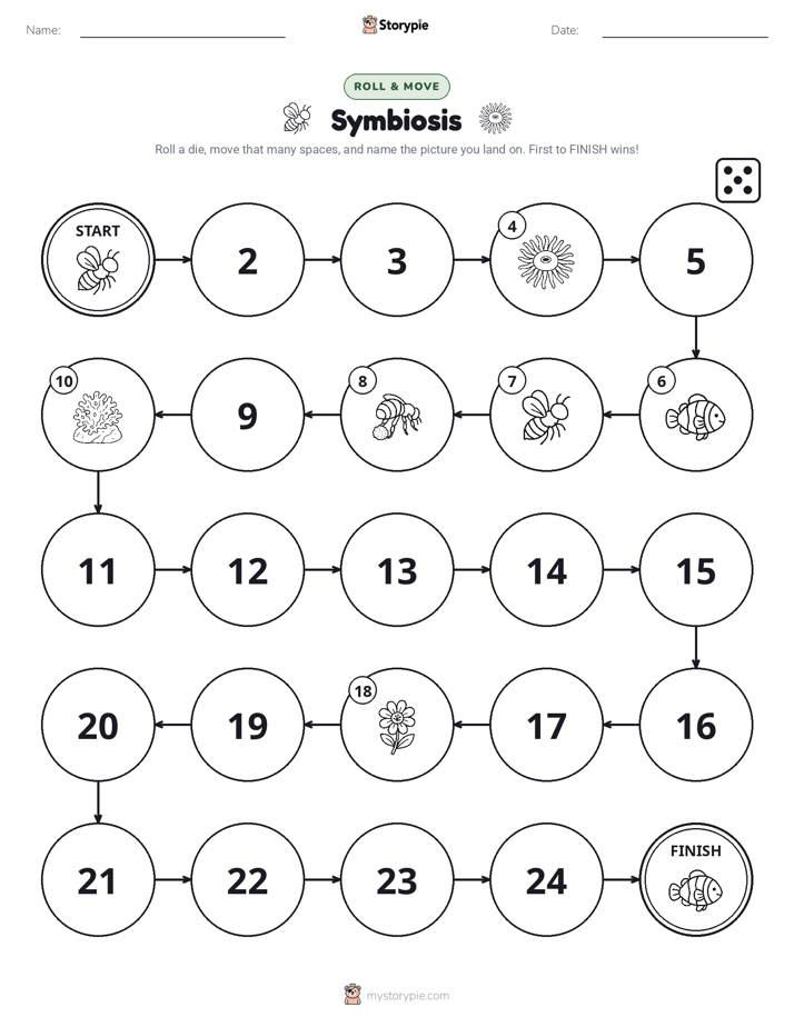 Roll & Move Game