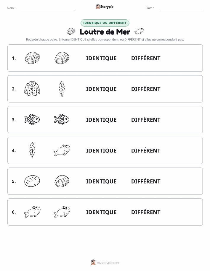 Identique ou Différent