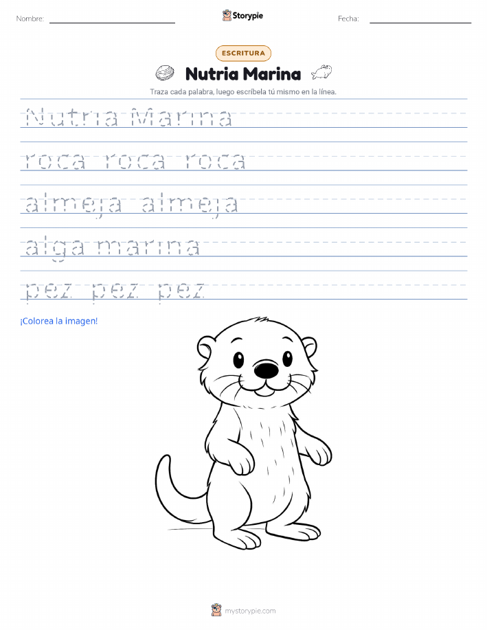 Práctica de Escritura