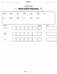West Indian Manatee printable worksheet preview