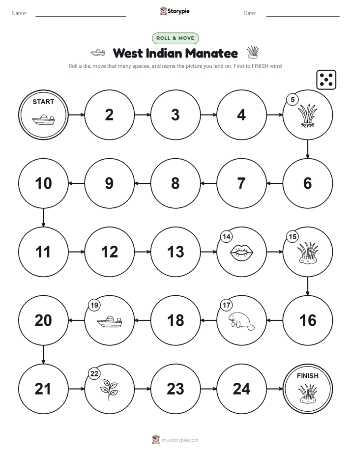 Roll & Move Game