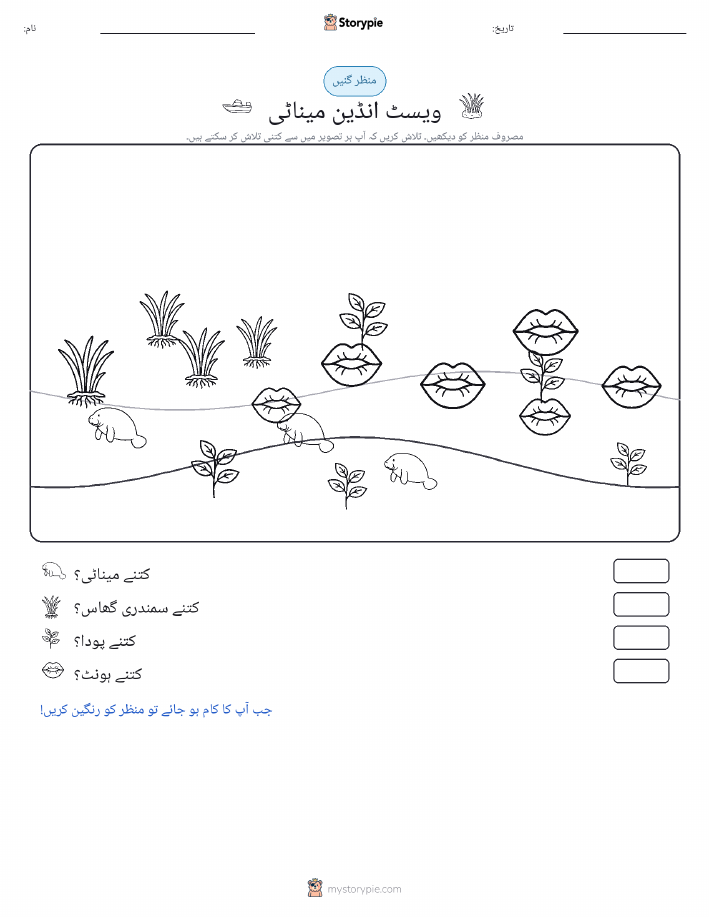 گنتی کا منظر