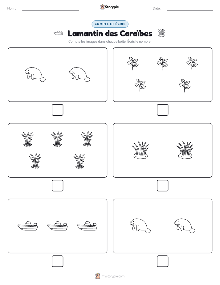 Compter & Écrire