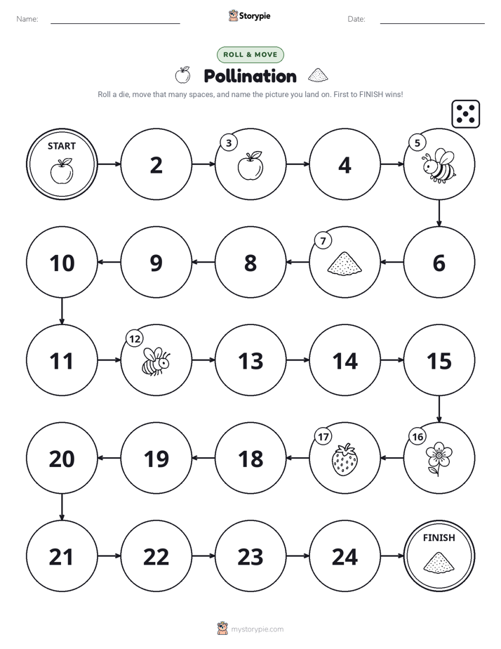 Roll & Move Game