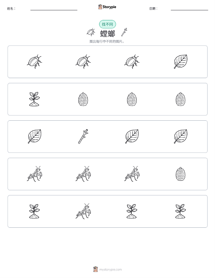 找不同