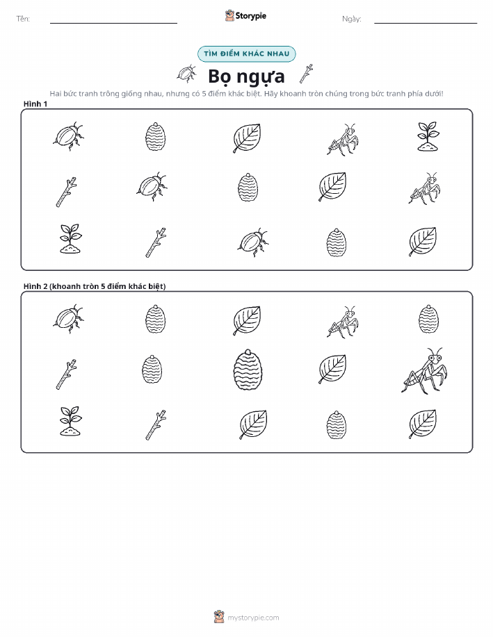 Tìm Sự Khác Biệt